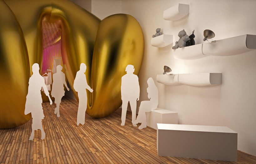 the los angeles design group: pigs in box