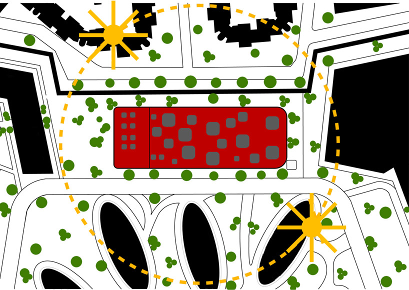 mikou design studio: public swimming pool   piscine du fort, paris