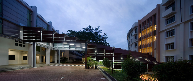 plystudio: campus bridge, singapore