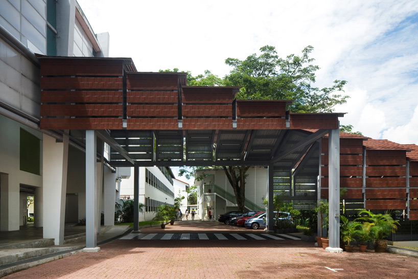 plystudio: campus bridge, singapore