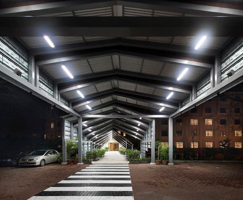 plystudio: campus bridge, singapore