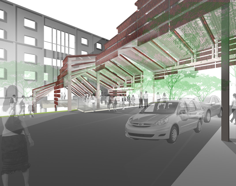 plystudio: campus bridge, singapore