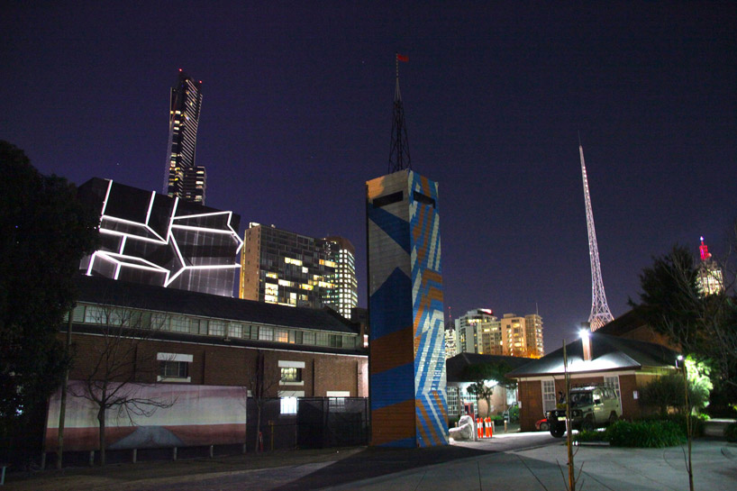adam kalkin: pop up pirate radio tower for mis design exhibition - 1