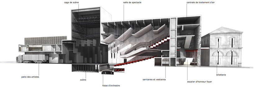 k architectures: th&eacute;&acirc;tre of saint nazaire