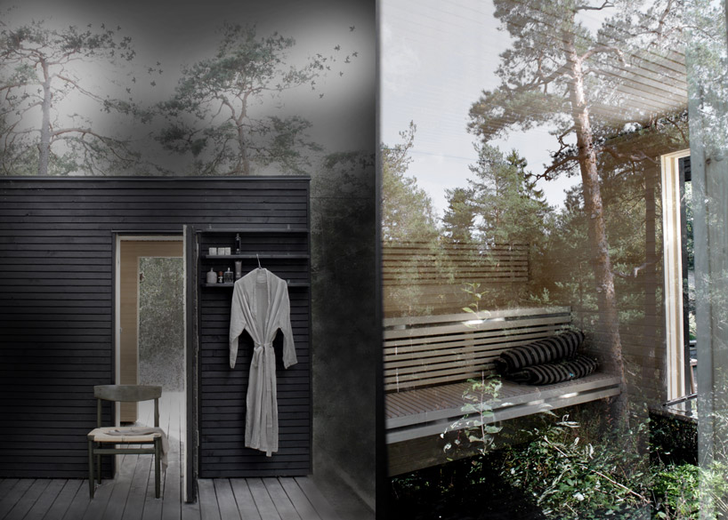 add a room: one+ sauna house