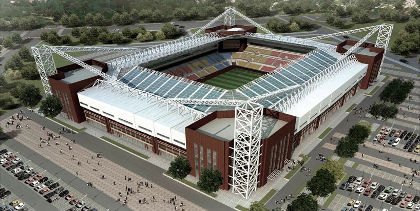 progetto CMR / massimo roj: tianjin songjiang FC stadium