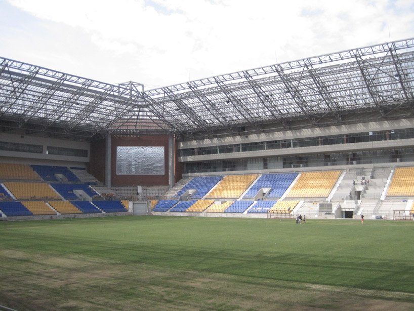 progetto CMR / massimo roj: tianjin songjiang FC stadium