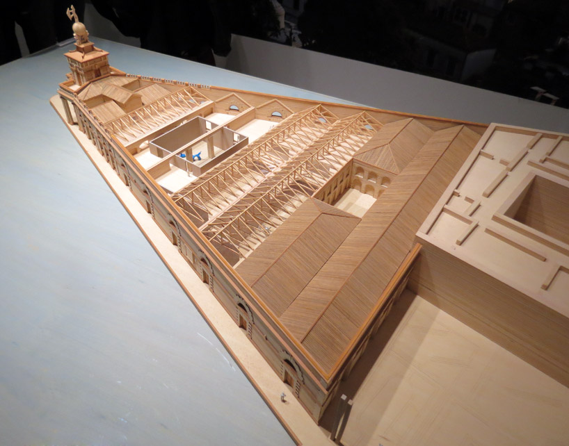 tadao ando architecture exhibition at duvetica showroom, milan