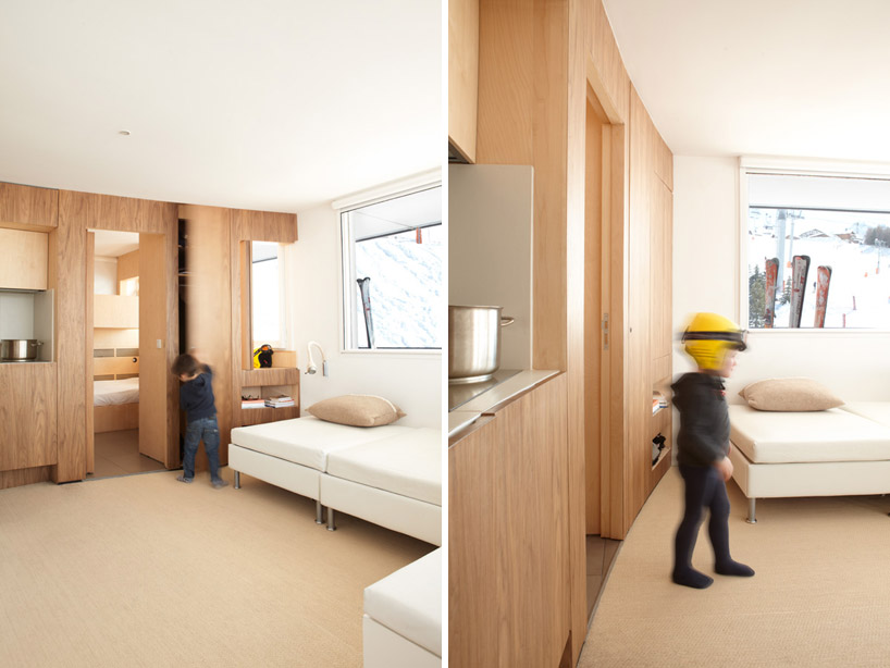 h2o architectes: the cabin in the french alps