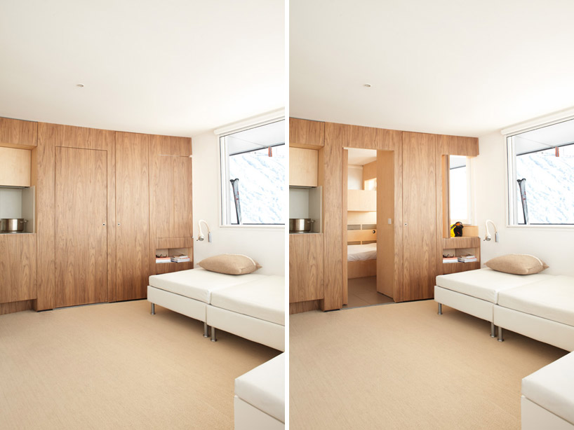 h2o architectes: the cabin in the french alps