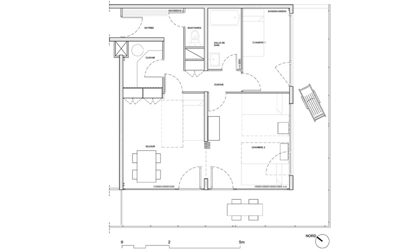 h2o architectes: the cabin in the french alps