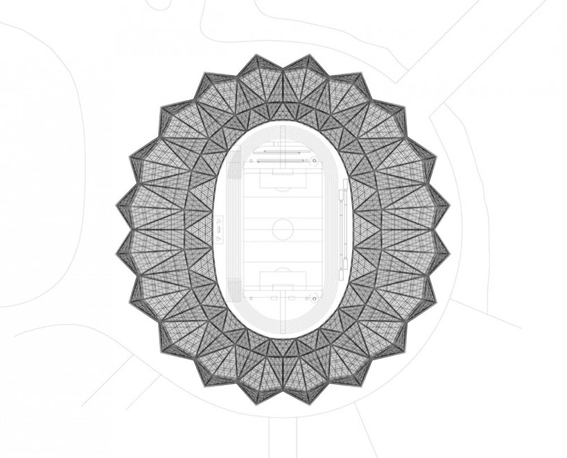 gmp architekten: universiade sports center