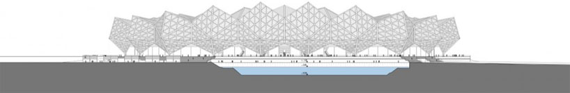 gmp architekten: universiade sports center