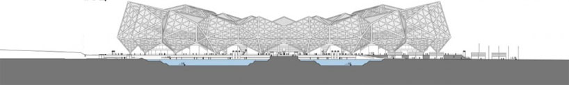 gmp architekten: universiade sports center