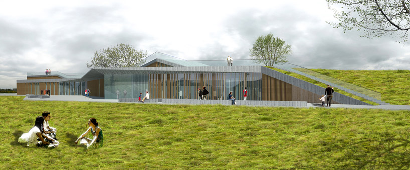 vaumm arkitektura: visitors centre of technology development plant for CO2 geological storage