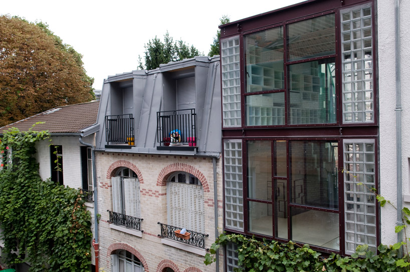 aude borromee + weygand badani architectes: vertical house