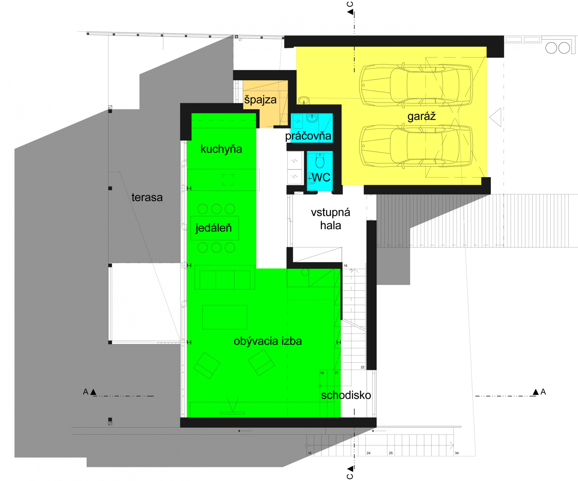 architektonicke studio atrium: villa P