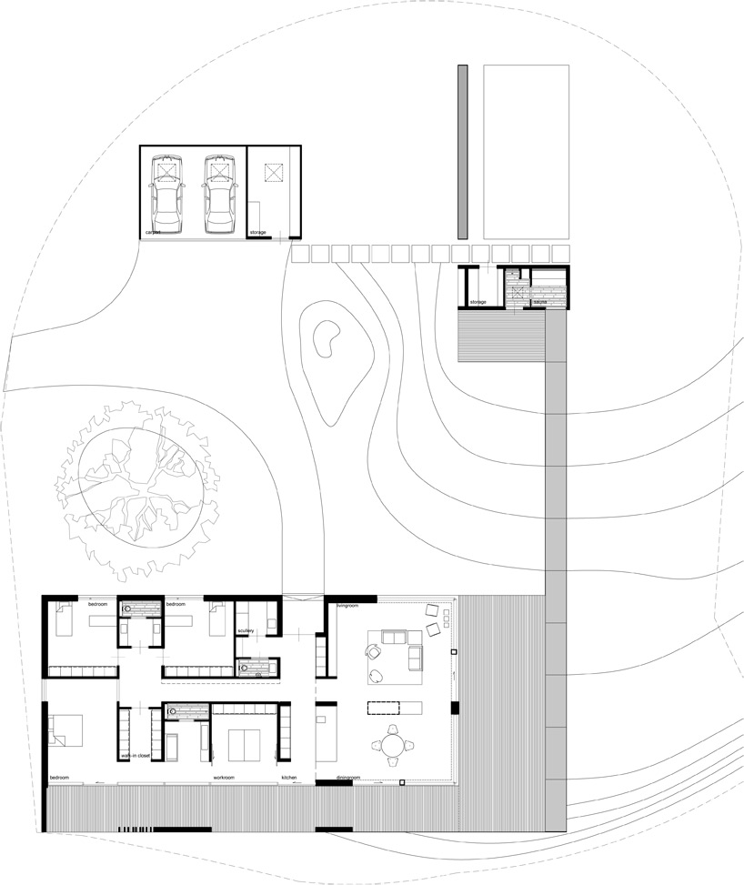 70F architecture: villa frenay