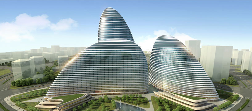 zaha hadid: wangjing SOHO - 1