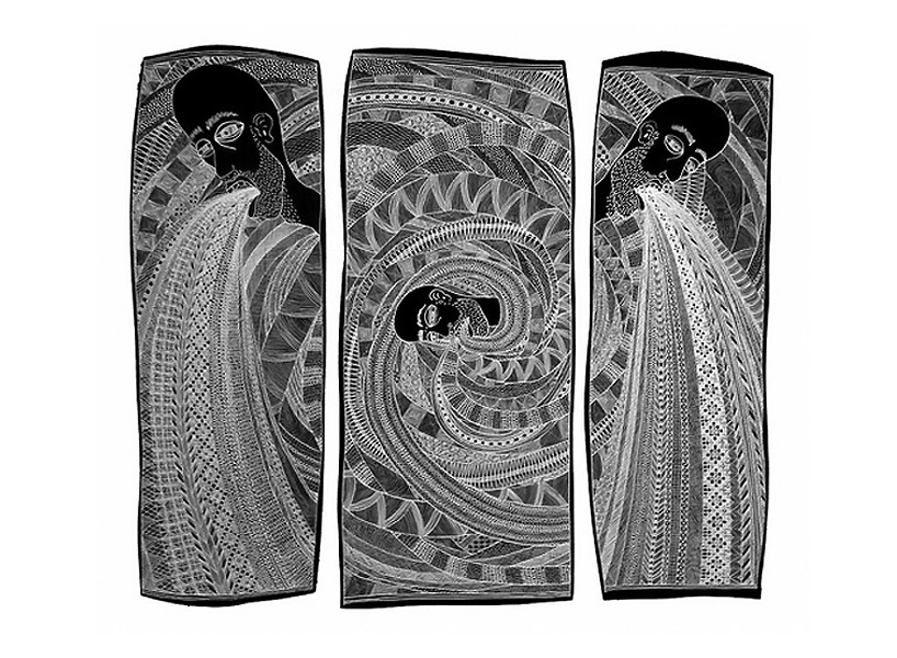 lucas grogan: black + blue