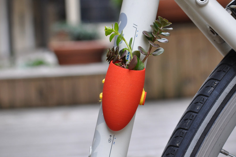 portable bike planters