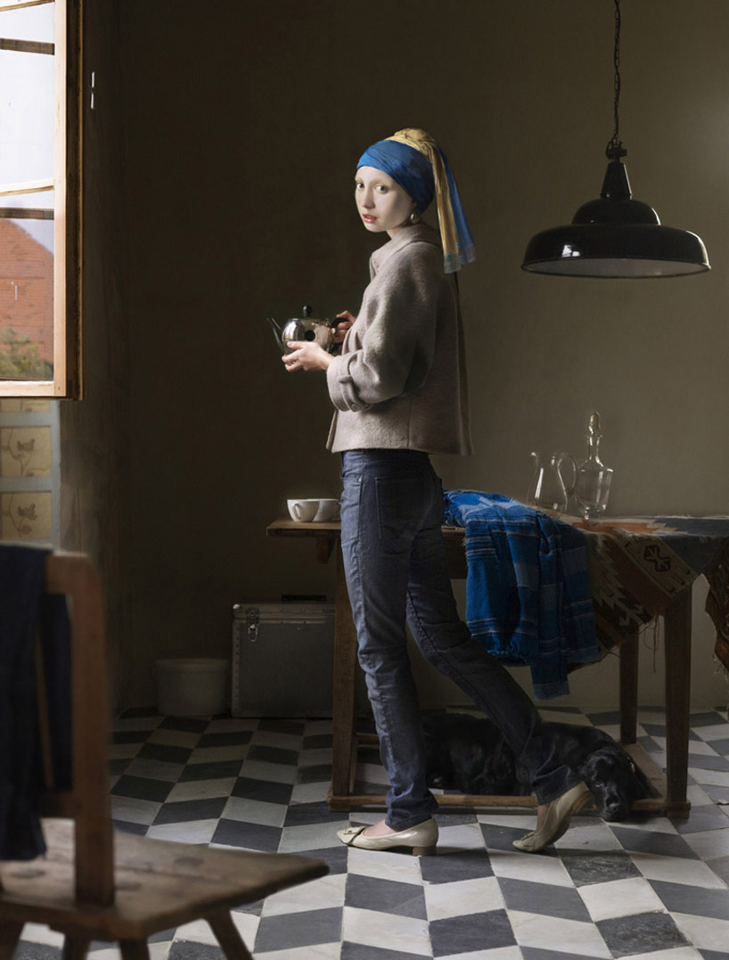 classic portrait faces on modern bodies by dorothee golz - 1