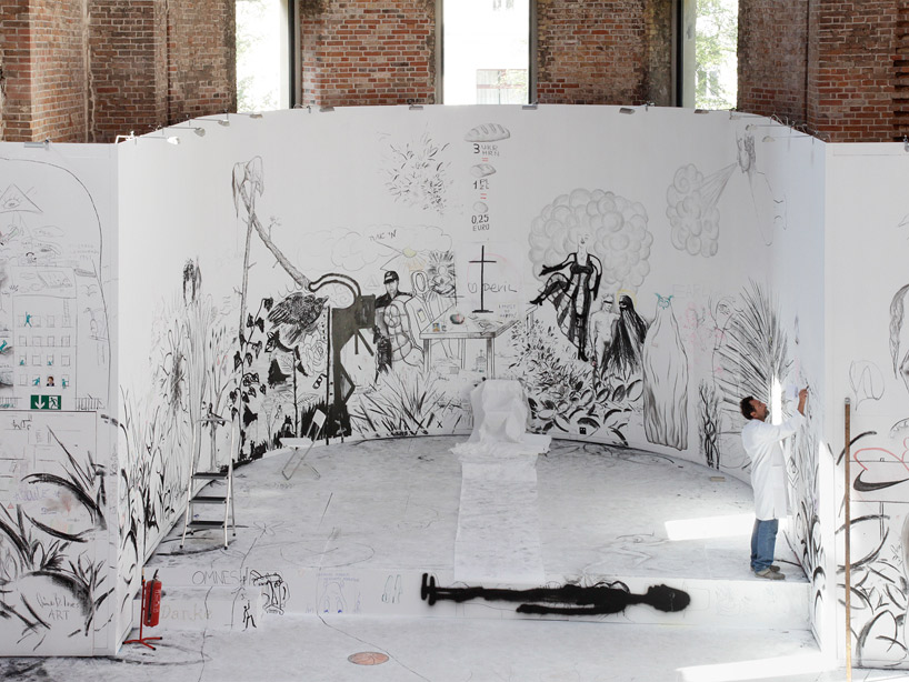 a draftsmen's congress initiated by pawel althamer at the berlin biennale - 1
