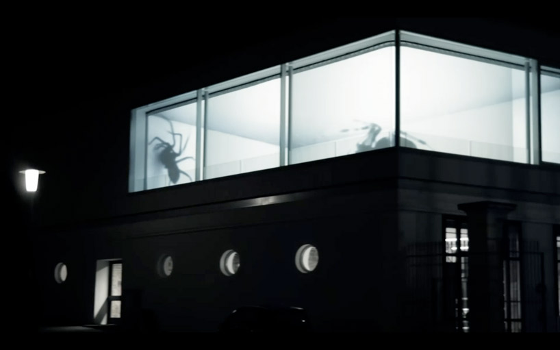 spider projection: 3 D video mapping by friedrich van schoor - 1