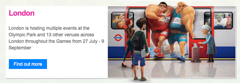 get ahead of the games: ease of olympic travel campaign