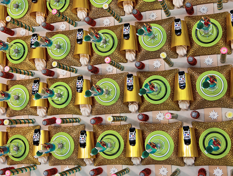 everyday objects in elaborate patterns by hervé graumann