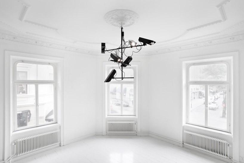 humans since 1982: surveillance chandelier - 1