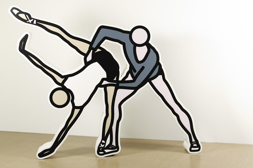 julian opie at lisson gallery, milan - 1