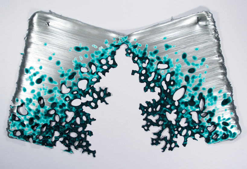 paint sculptures by kris scheifele