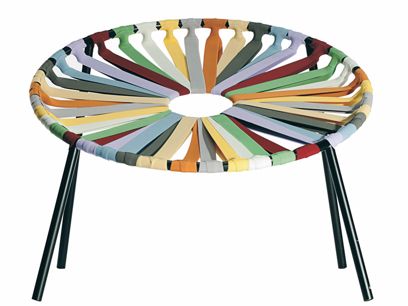 budapest design week 2011: elastic chair by velichko velikov