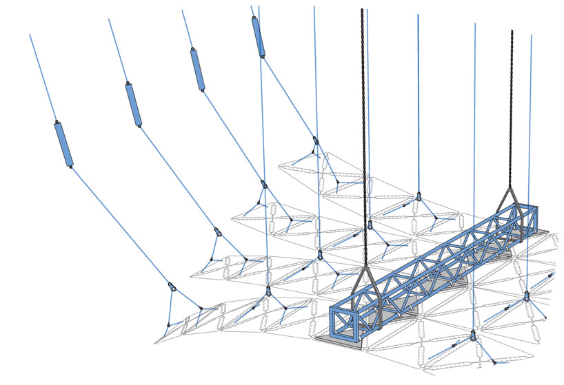 smartgeometry 2012: manta acoustically responsive sculpture