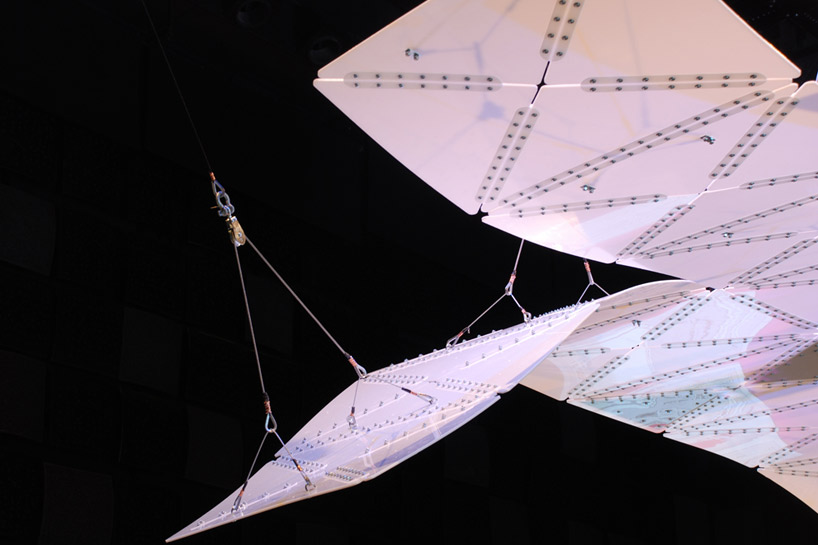smartgeometry 2012: manta acoustically responsive sculpture