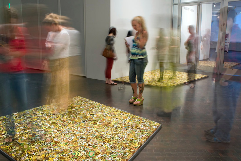 footing: a walk on ceramic installation by nathan craven