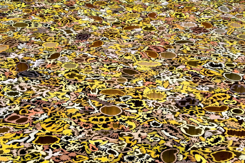 footing: a walk on ceramic installation by nathan craven