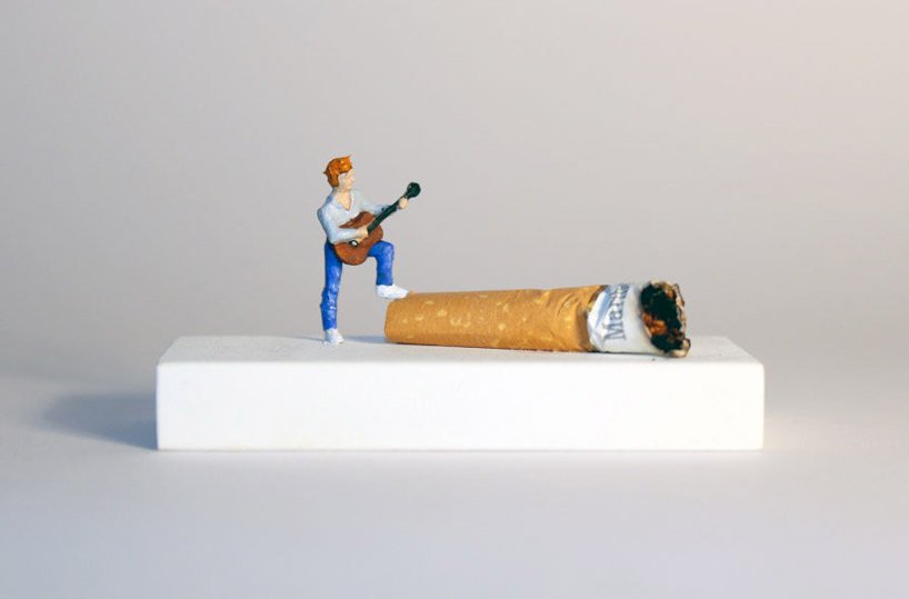 nic joly: under foot miniature sculptures