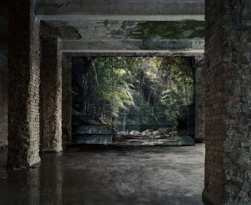 images of nature suspended within abandoned sites by noemie goudal - 1