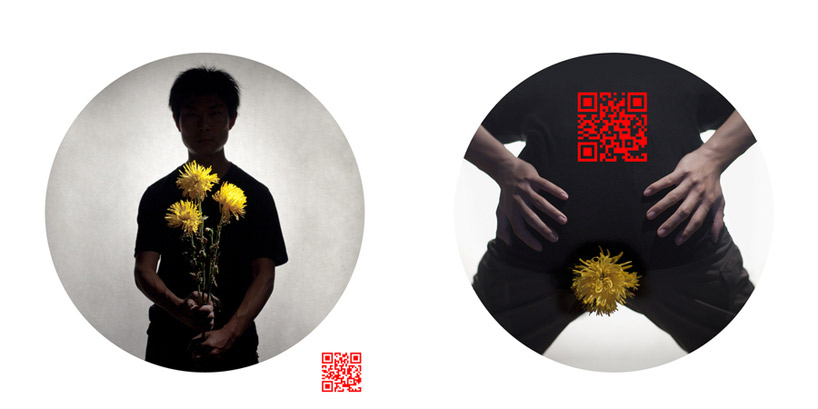 zhenjie dong: QR code photo critique of chinese censorship