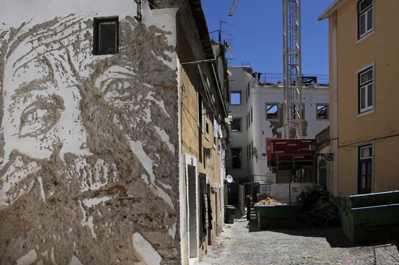 chiseled facade portraits by alexandre farto aka vhils