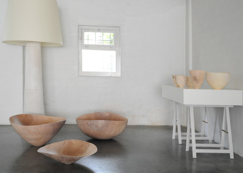wooden bowls by hans henning pedersen at galerie sofie lachaert - 1