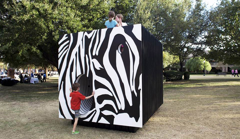 zebra play house by beckgroup