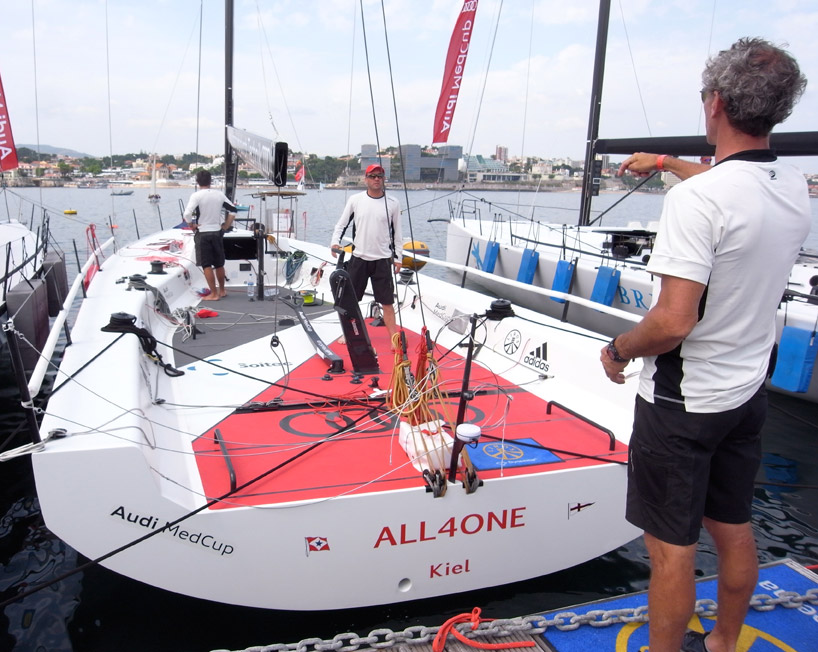 rolf vrolijk: AUDI med cup 2011 race boat