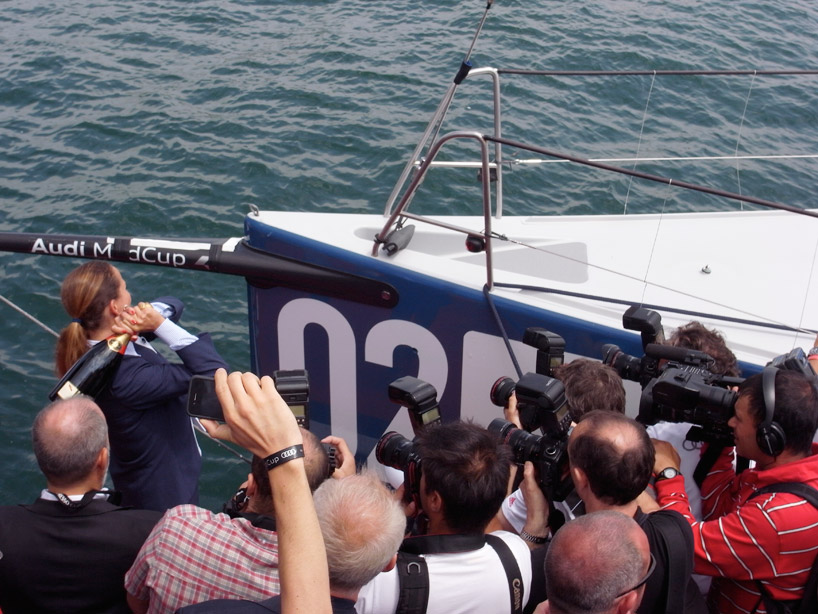 rolf vrolijk: AUDI med cup 2011 race boat