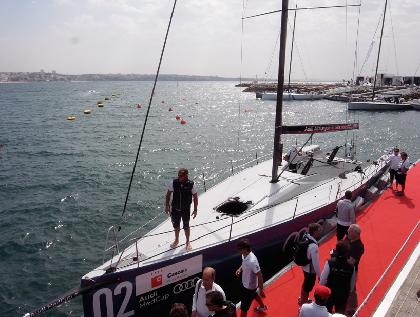rolf vrolijk: AUDI med cup 2011 race boat