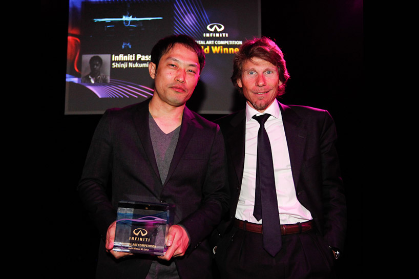 INFINITI : shinji nukumi wins digital art competition