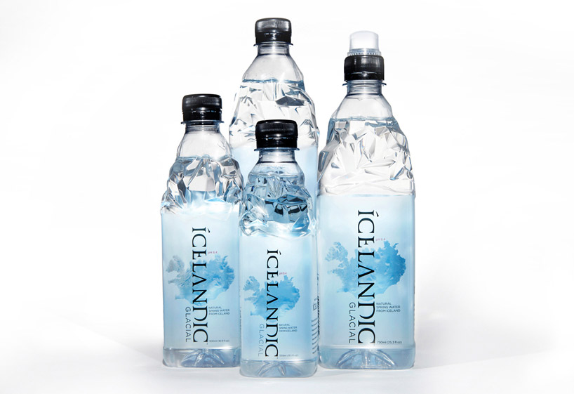 Спонсор воды. Вода Icelandic Glacial. Дизайн бутылки для воды. Минеральная вода в бутылках. Дизайнерская бутылка для воды.