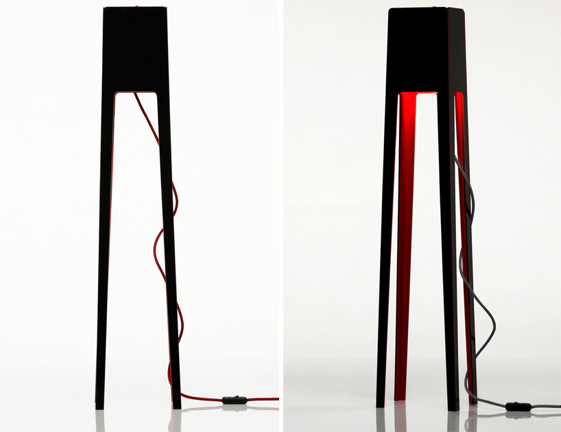 lum design: lamp pernas by winner farias